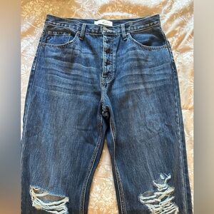 NWOT - KanCan Dixon Ultra High Rise 90's Boyfriend Fit Jeans